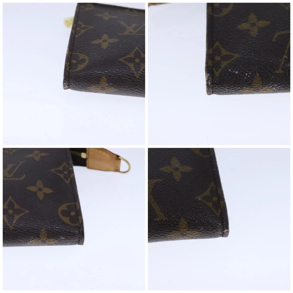 LOUIS VUITTON Monogram Bucket PM Accessory Pouch LV Auth th5521 - Picture 14 of 16